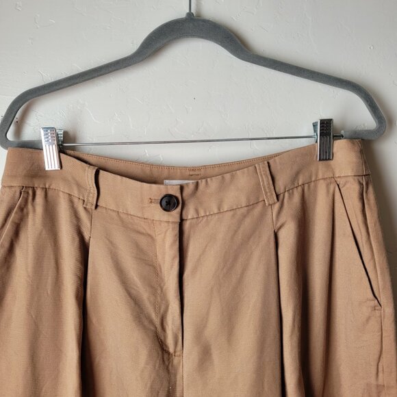 Ann Taylor LOFT Linen Blend Drapery Cargo Pants - Picture 12 of 13